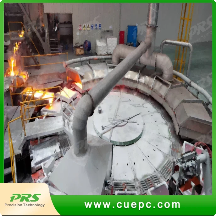 Automatic Copper Anode Casting System