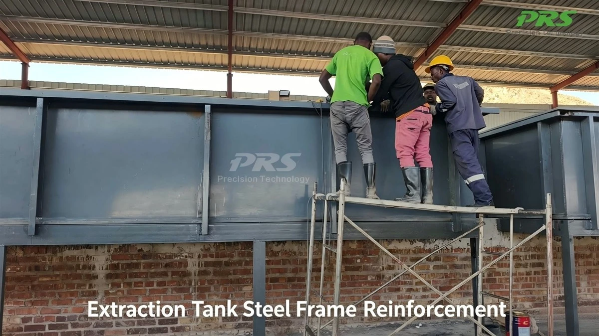 Extraction Tank Steel Frame Reintorcement Extraction Tank Steel Frame Reintorcement